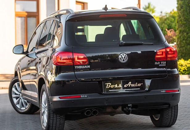 Volkswagen Tiguan cena 59900 przebieg: 194123, rok produkcji 2013 z Zator małe 407